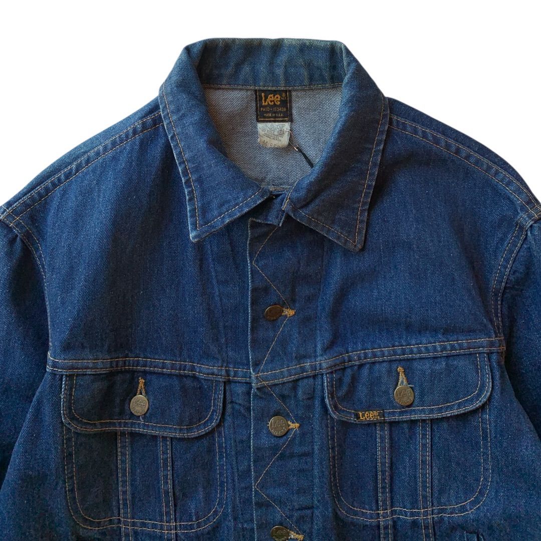 80s Lee PATD-153438 220 J デニムジャケット リー 80年代 名作 サイズ