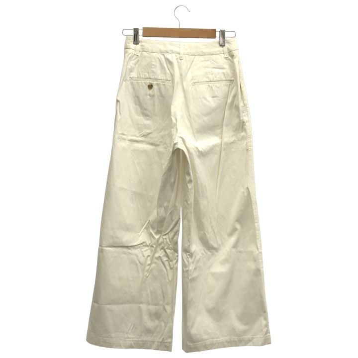 IENA LIEN ハイカウントチノ ワイドパンツ ベージュ 38 2024ss IENA