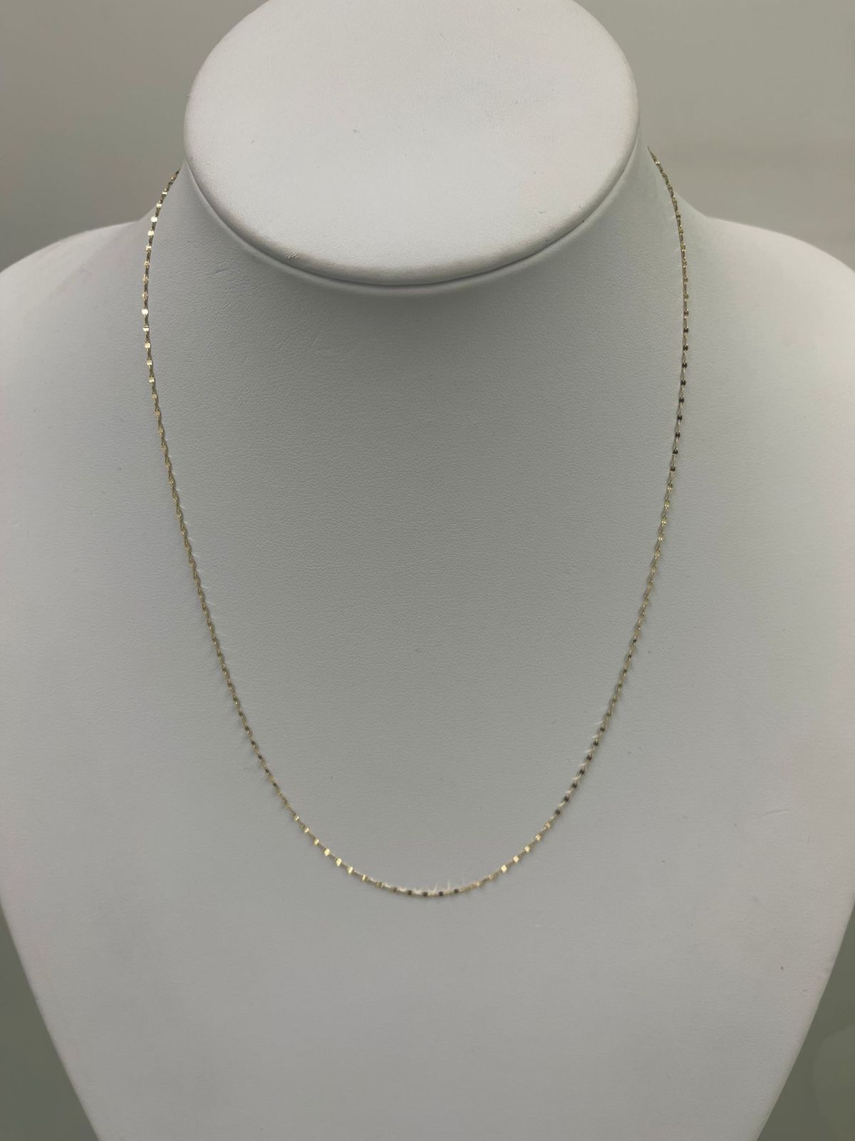 50cm K18 White G Chain | K18ホワイトゴールドチェーン