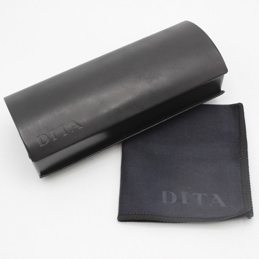 美品】DITA FLOREN DTX114-49 col.02 NVY-BLK 49□21-148 ディータ  