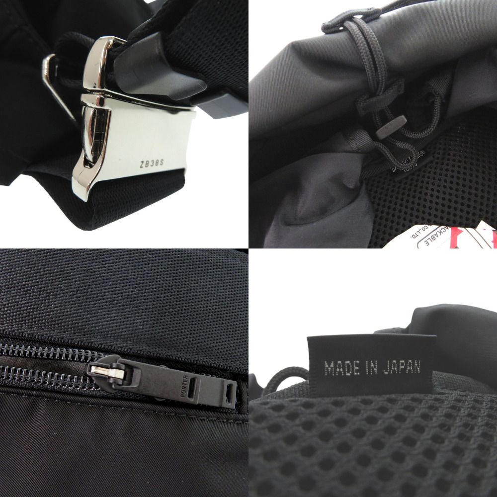 美品 ポーター MOTION モーション ウエストバッグ ポリエステル