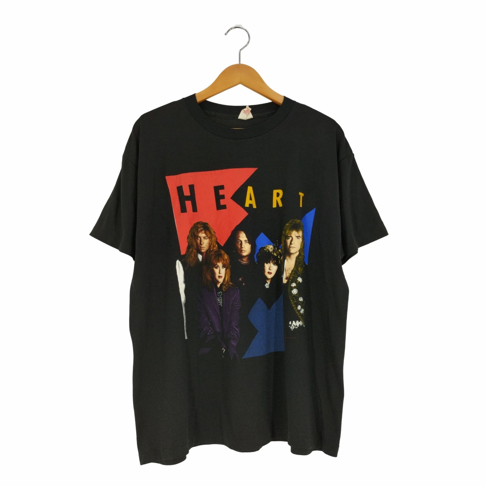 フメイ royal first class 90s USA製 Heart Brigade World Tour 1990 バンドTシャツ メンズ  import：XL