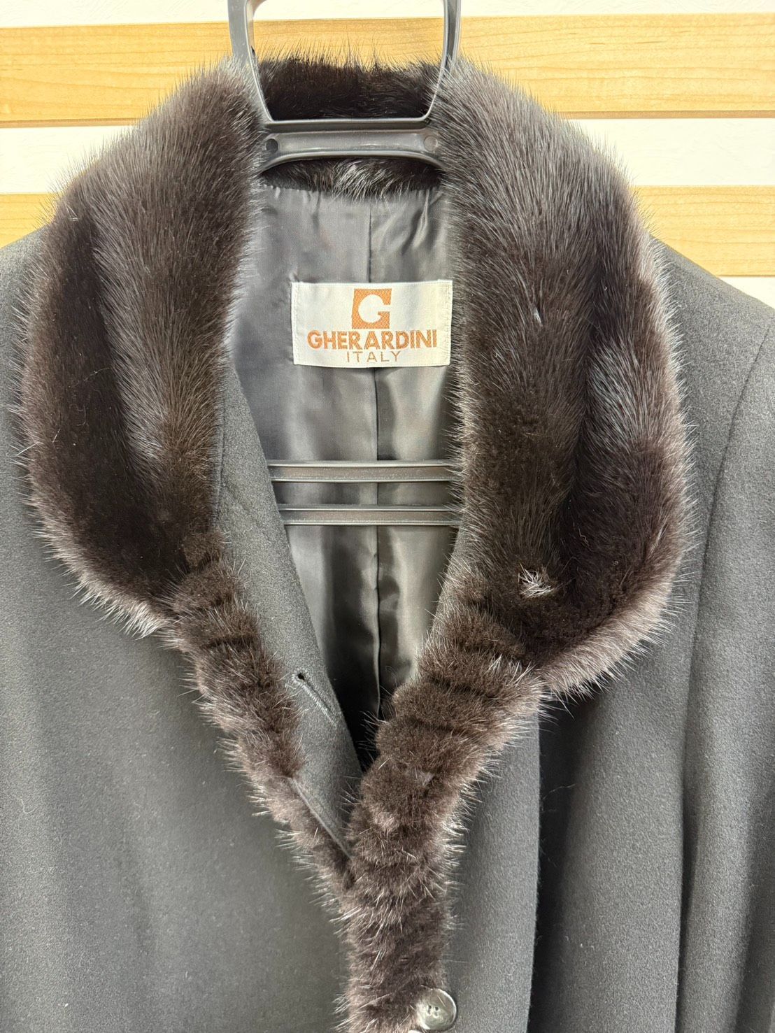 GHERARDINI ゲラルディーニ カシミヤ100％ ロングコート 黒 サイズF レディース GULLKHAN_COM