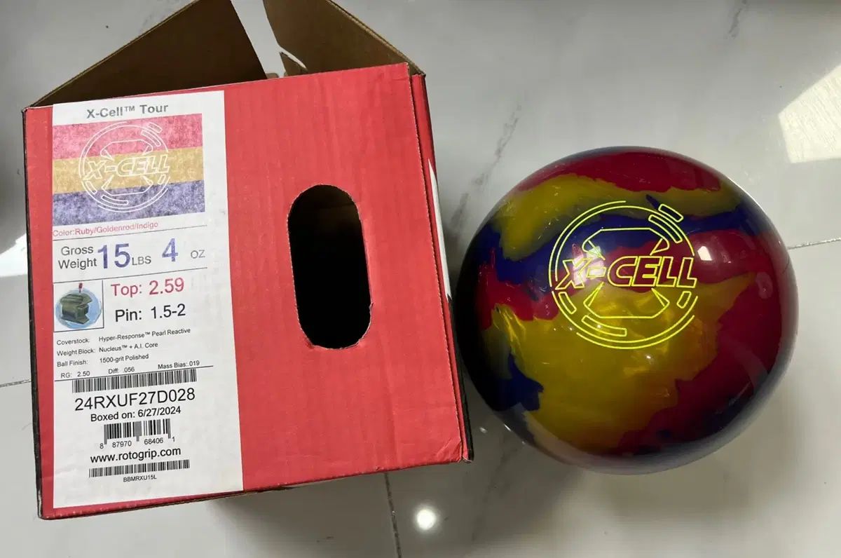 バードボール ROTOGRIP ロトグリップ エクセルツアー 15 ポンド 販売
