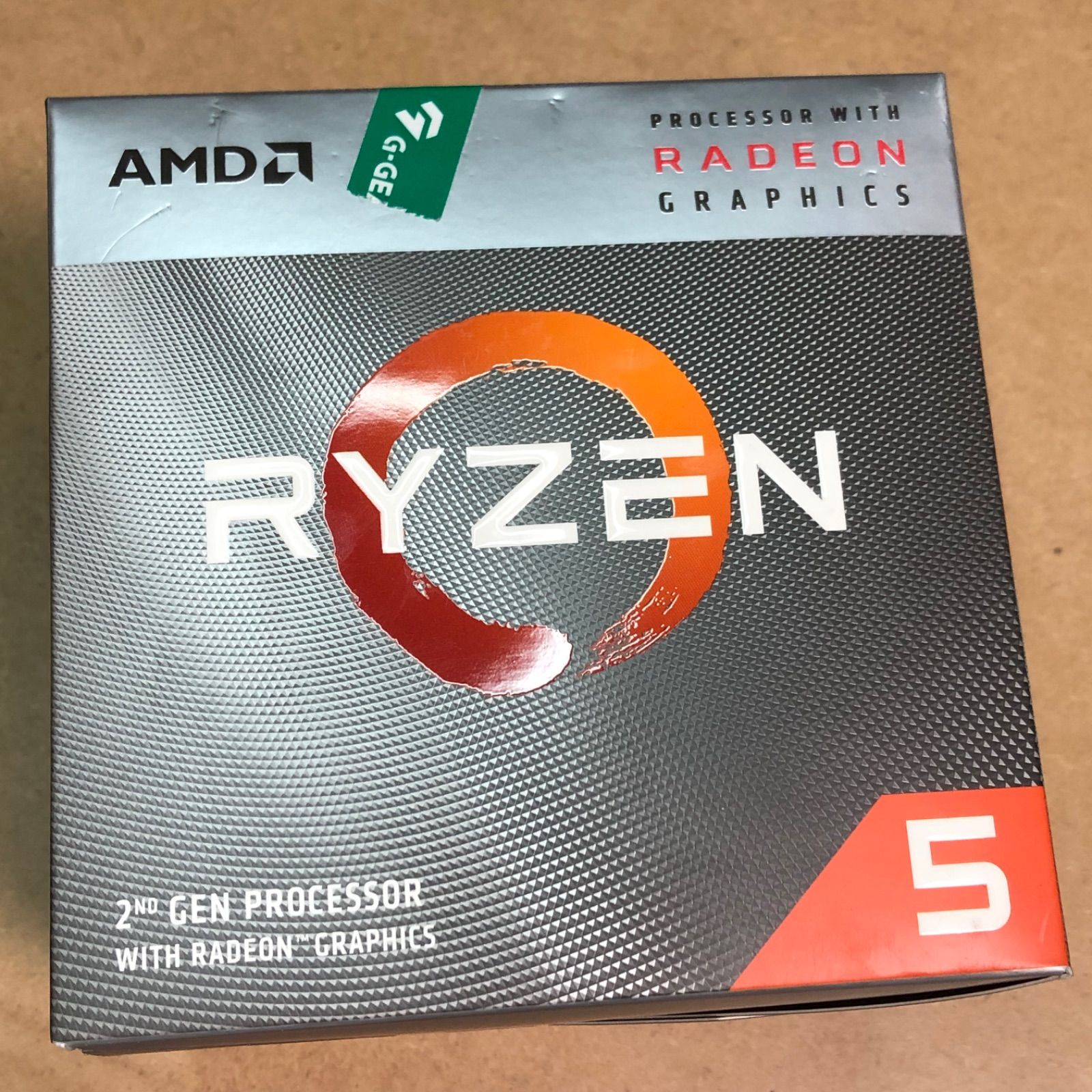 未使用品)AMD CPU RYZEN5 3400G - メルカリ