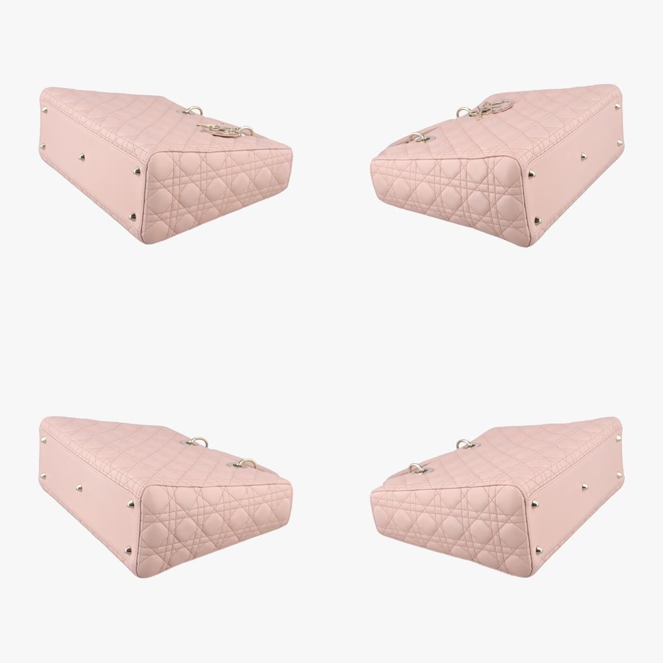 クリスチャンディオールChristian Diorレディディオールピンクラムスキン18-MA-0154