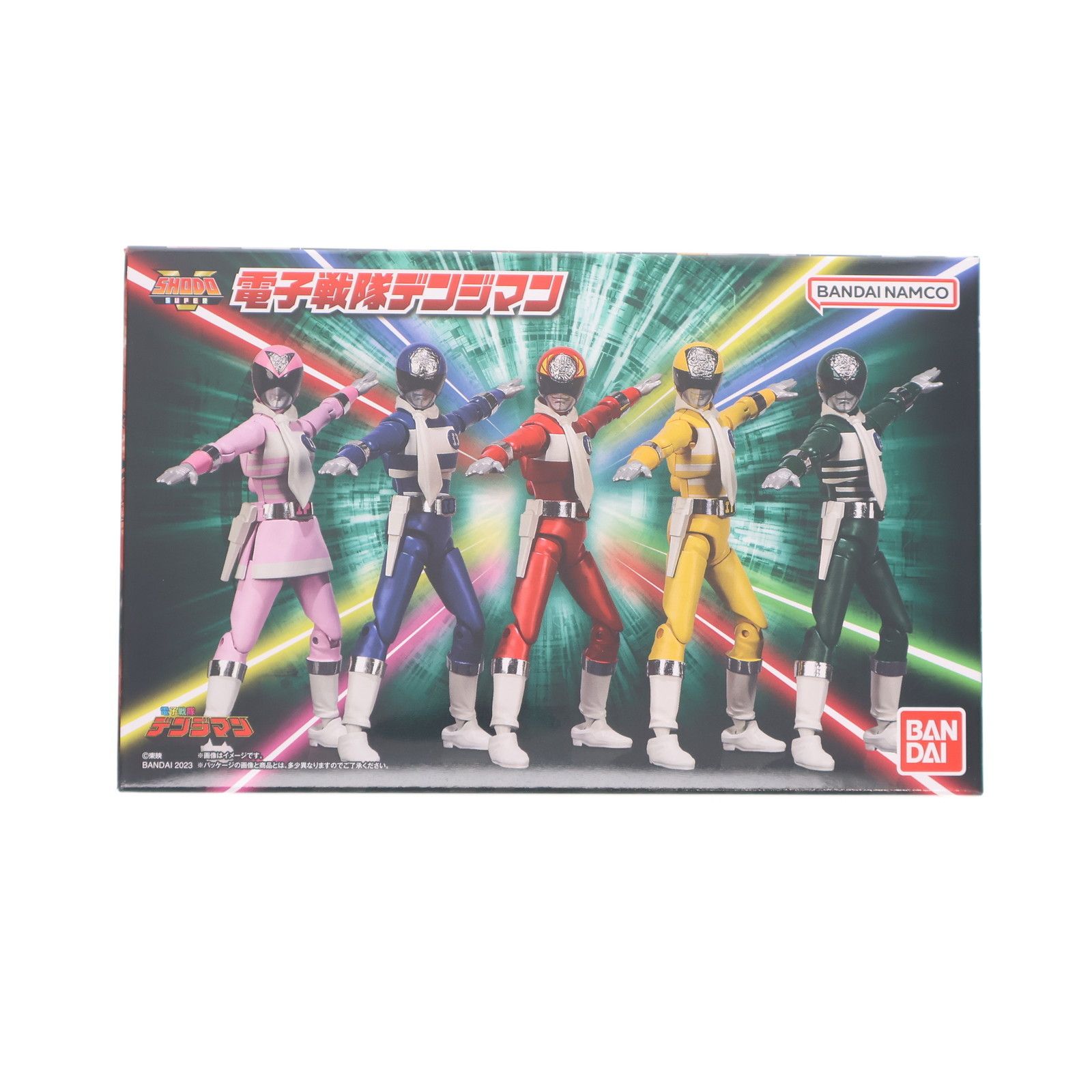 食玩) プレミアムバンダイ限定 SHODO SUPER 電子戦隊デンジマン