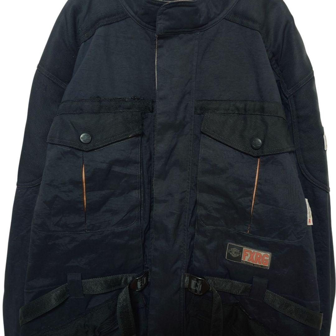 HARLEY-DAVIDSON】バックロゴ ライダースジャケット A-3992 - メルカリ