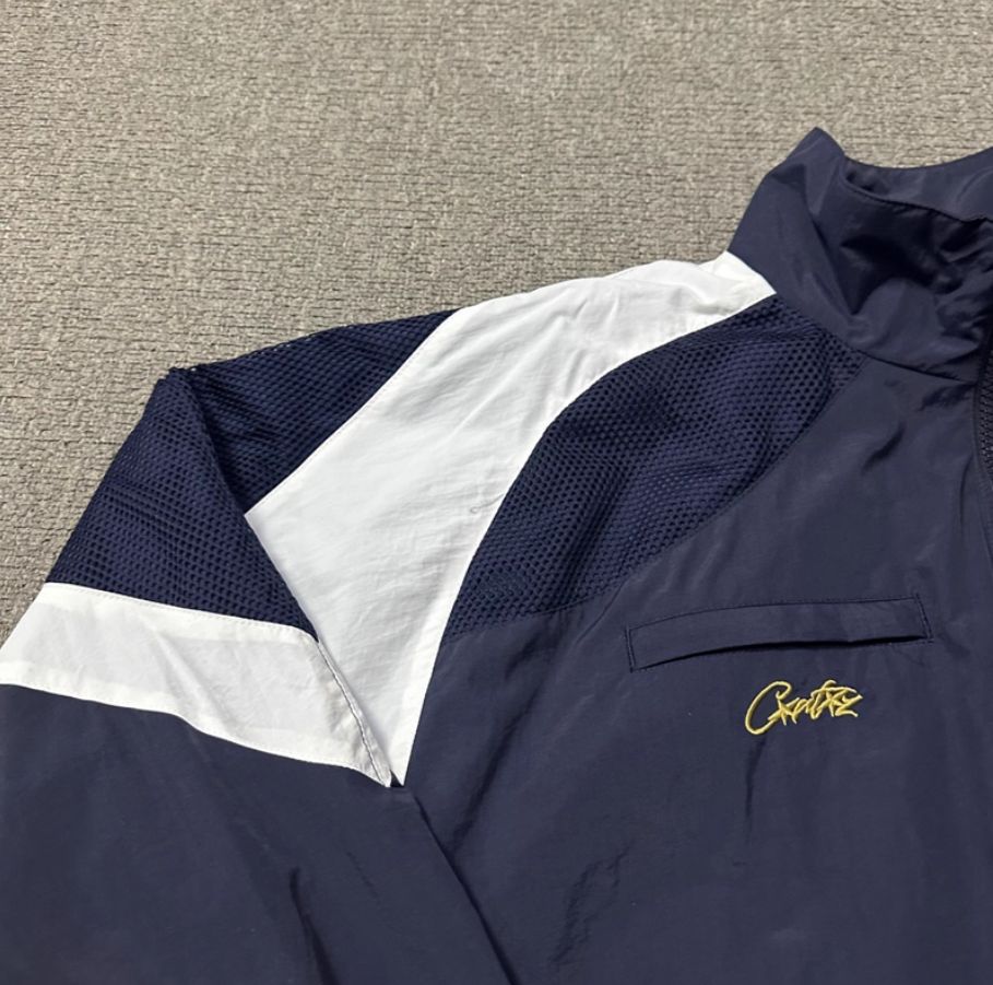 corteiz イタリア　セットアップ corteiz shukujacket イタリア セットアップ ネイビー S/M/L/XL
