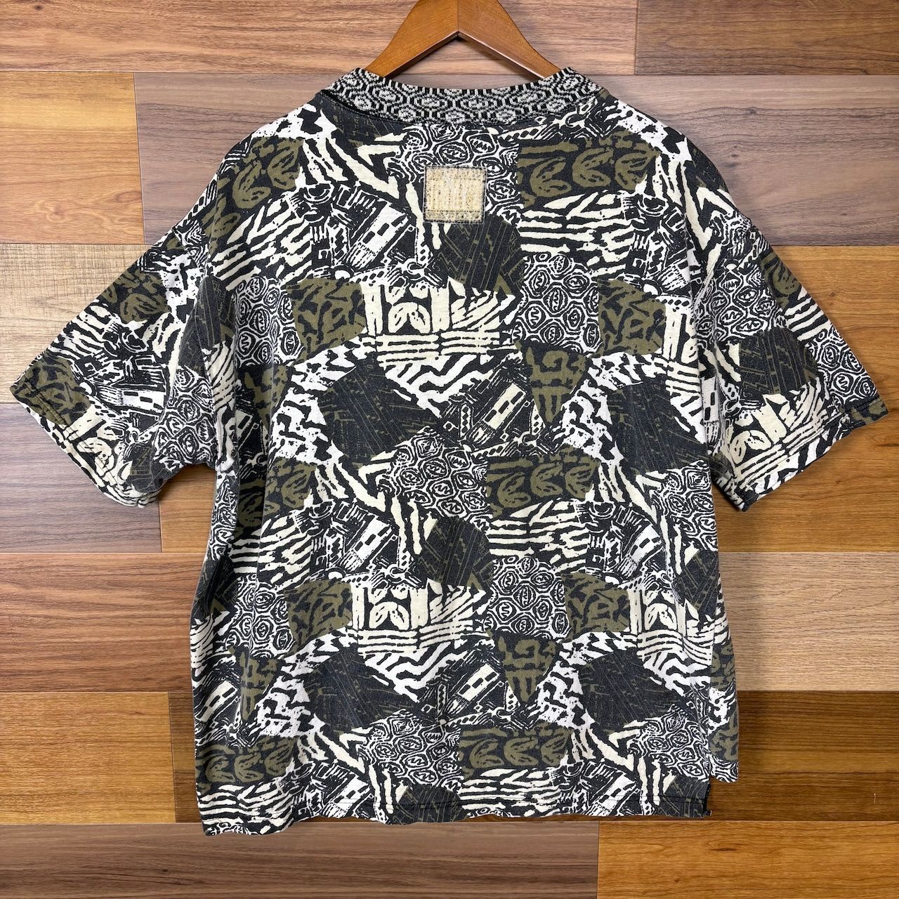 JIMMY'Z ジミーズ 総柄 半袖シャツ XL相当 90s