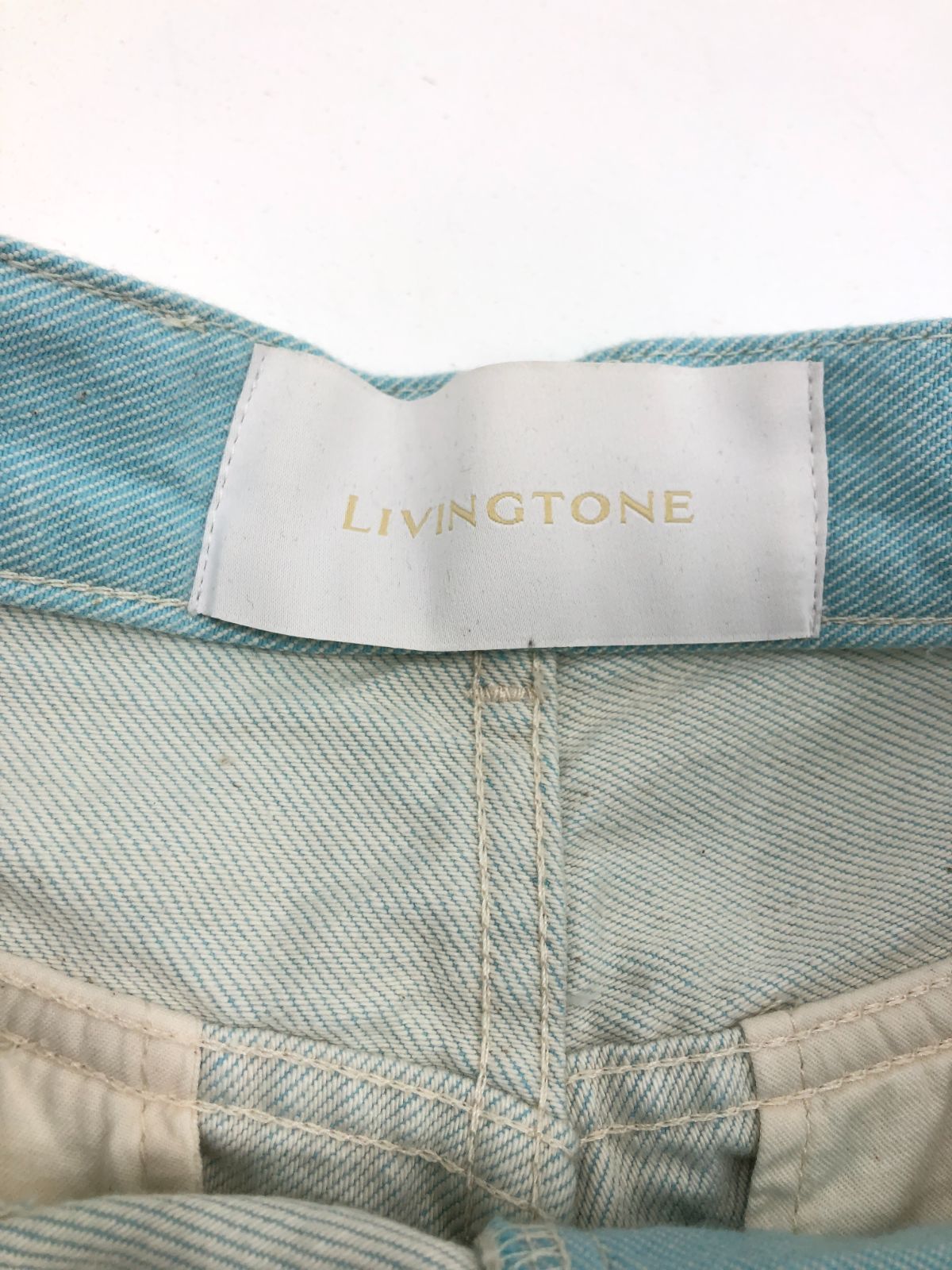 【小牧店】未使用／LIVINGTONE・リヴィントーン／23SS／デニムパンツ【S110-0276】