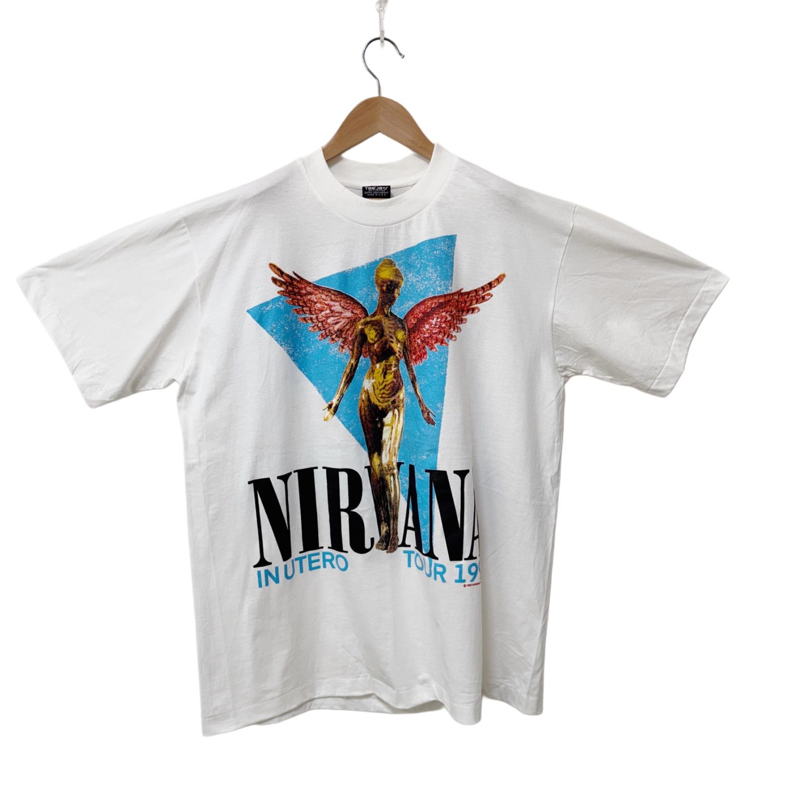 NIRVANA IN UTERO tシャツ アメリカ製 giantボディ Vintage Nirvana 