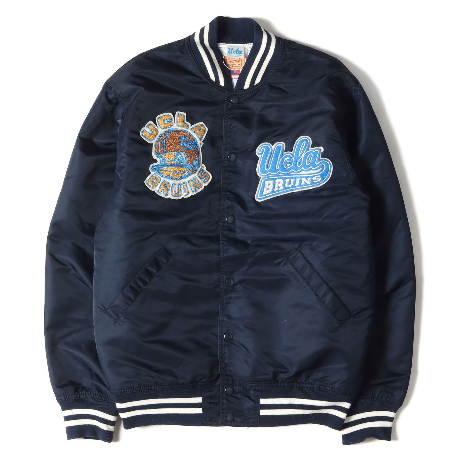 UCLA スタジャン ブルー UCLA スタジャン ブルー