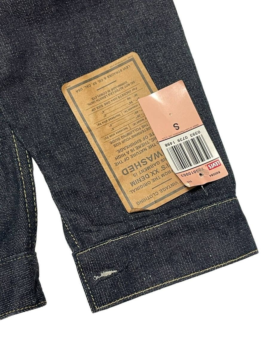 Levi’s / Gジャン/36/デニム/IDG/70501 0003/バレンシア/1ST/ 未使用品 36 LEVI'S リーバイス 506XX 70501 0003 555 バレンシア 1st