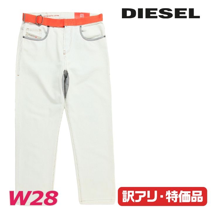 新品・未使用 ディーゼル DIESEL [W28L30] ジーンズ カラーデニム パンツ メンズ B品 訳あり ウエストベルクロベルト ストレート 2020 D-VIKER-SP2