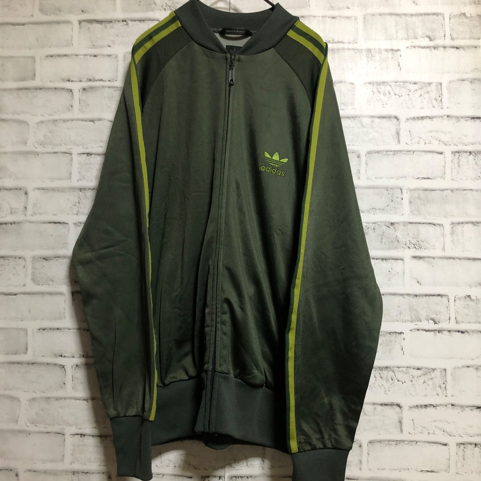 SEAL限定商品 希少カーキ4XL⭐️90s adidas 古着- 超ビッグサイズ ...