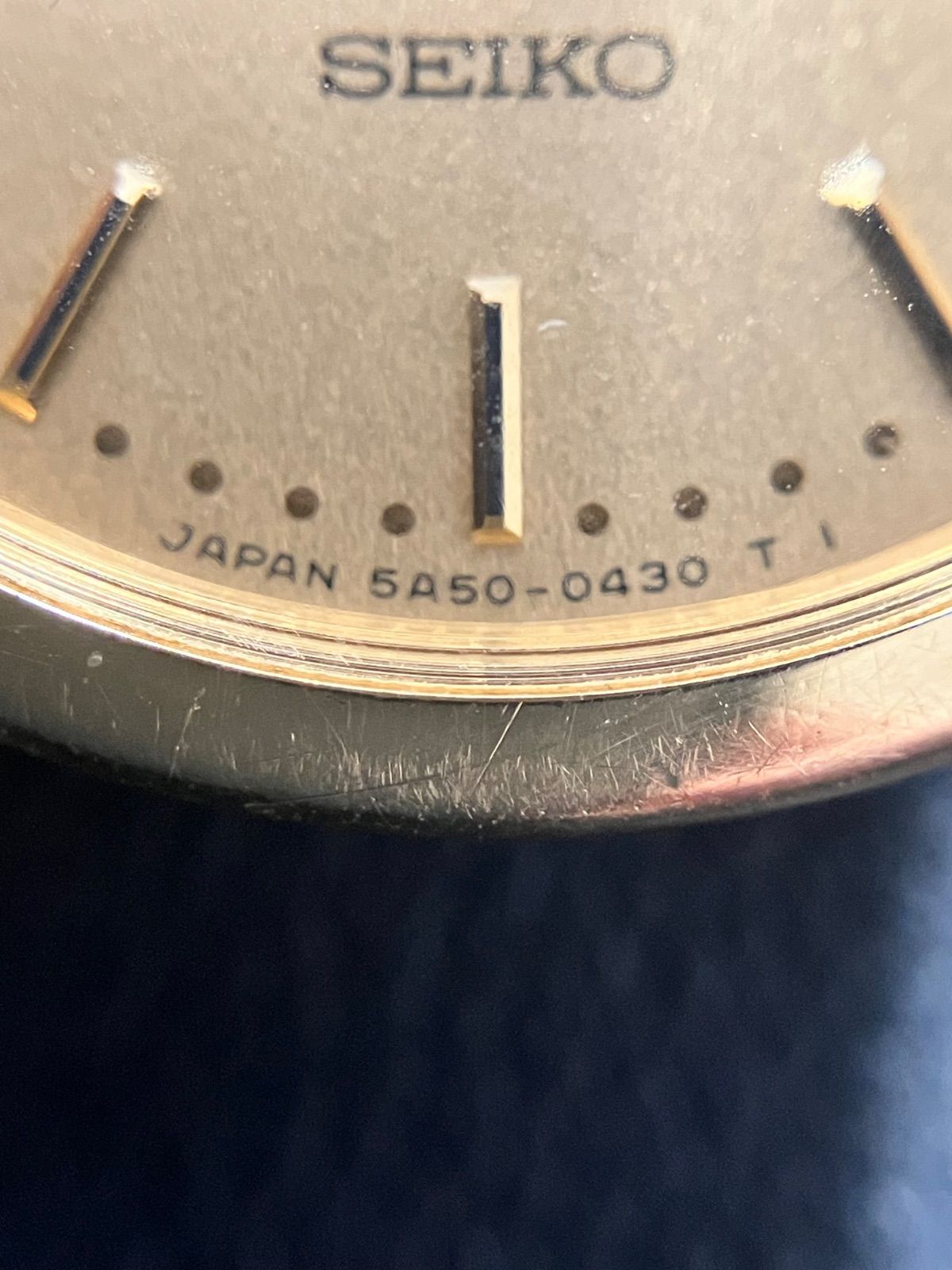 ☆稼働 SEIKO 5A50-0150 LAUREL ローレル 18KT 金無垢 - メルカリ