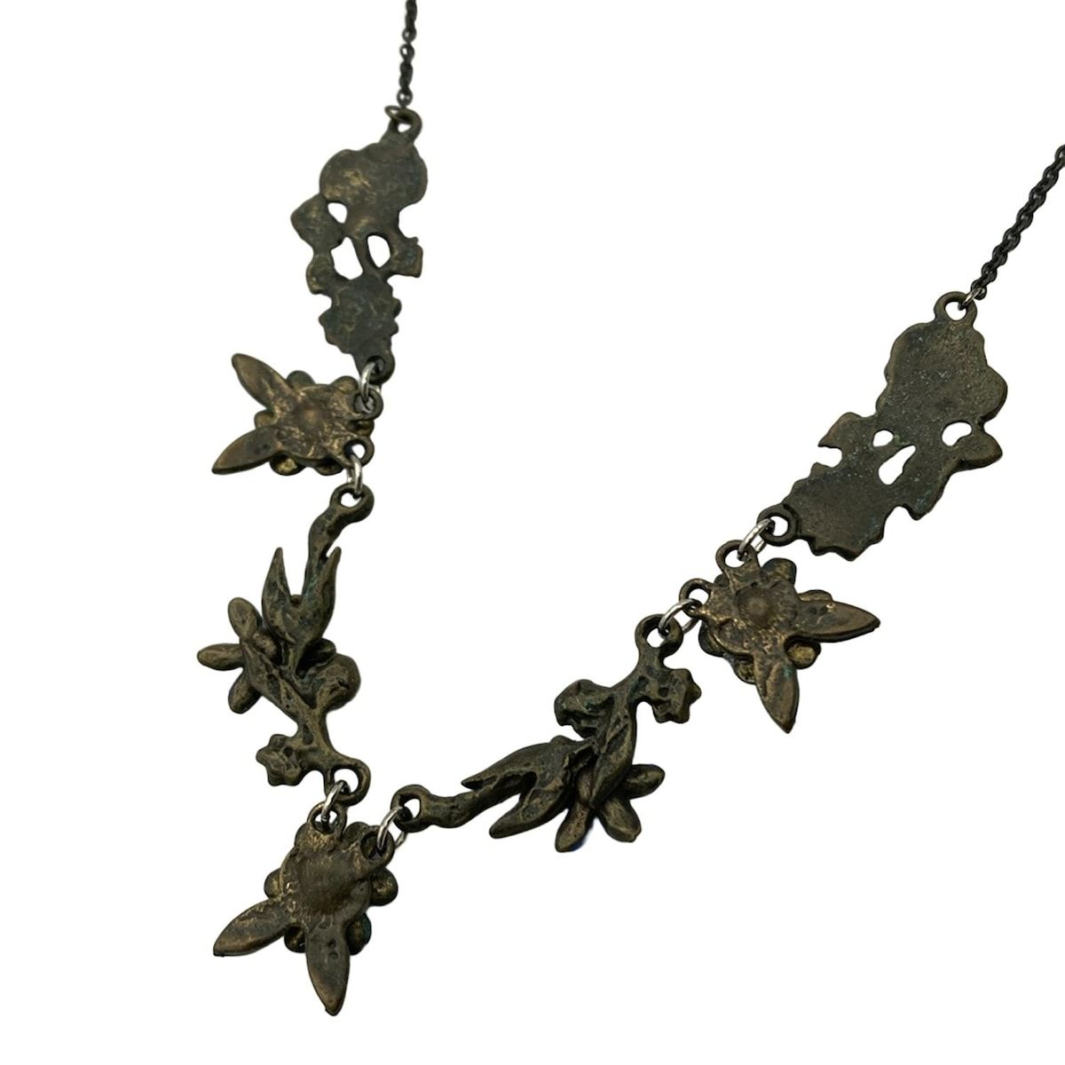 Michal Negrin ハ―トロケット ネックレス Amazon.co.jp: Michal Negrinミハエル ネグリン 花モチーフ