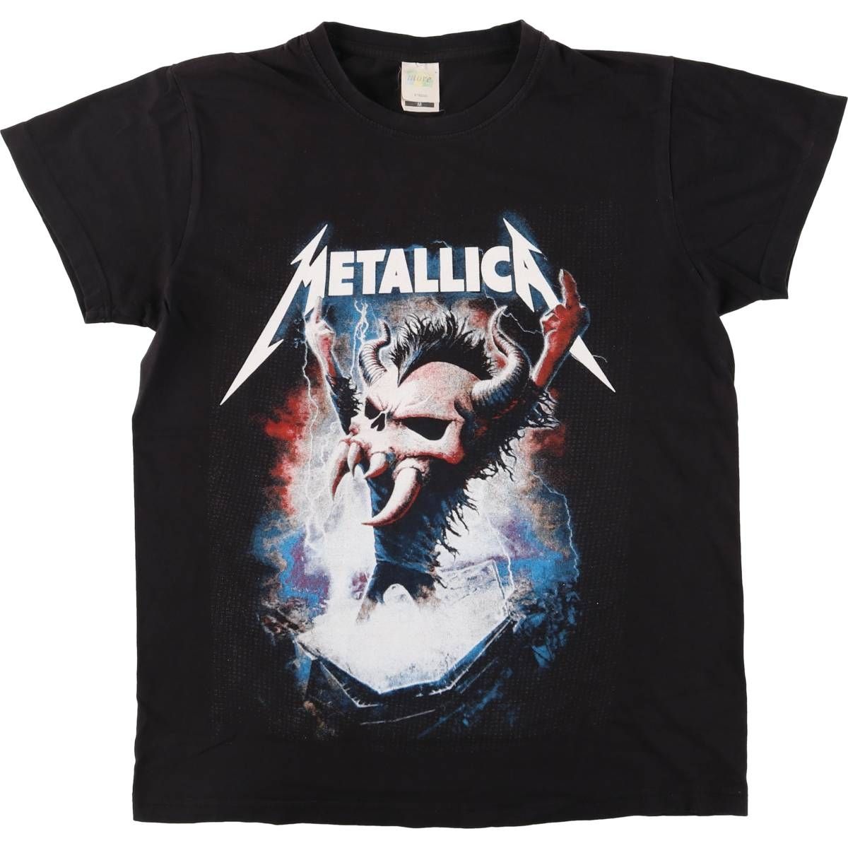 古着 more METALLICA メタリカ バンドTシャツ バンT メンズM相当|eaa542483