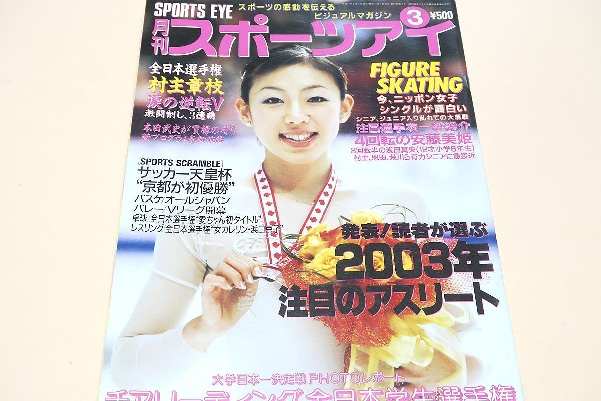 月刊スポーツアイ・2003年3月号/大学日本一決定戦フォトレポートチア