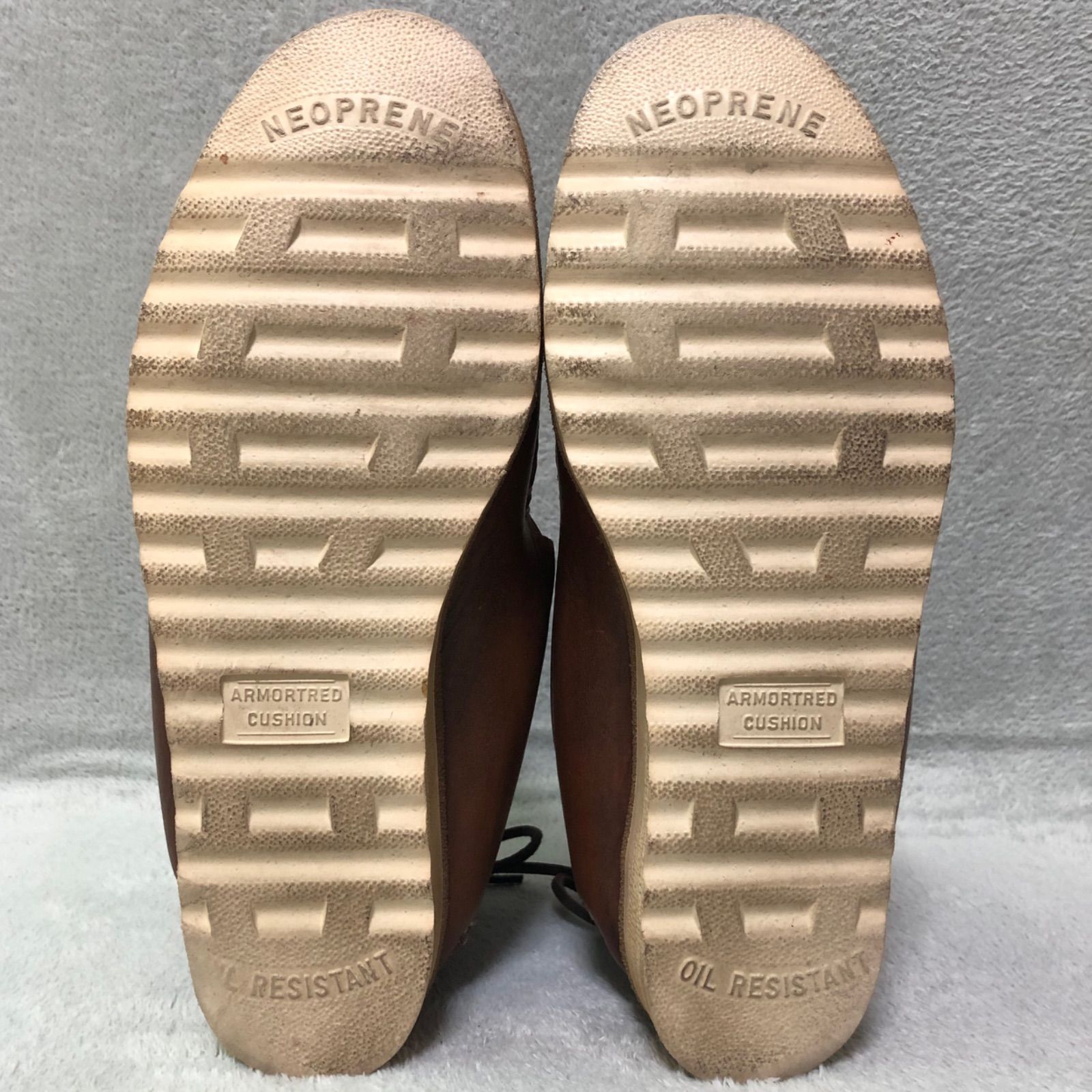 90's USA製箱付きJ.L. COOMBS ブラウンモカシンシューズ 7D Deadstock 1990'S SEBAGO 90-733 CORDO CAYMAN セバゴ USA製 箱