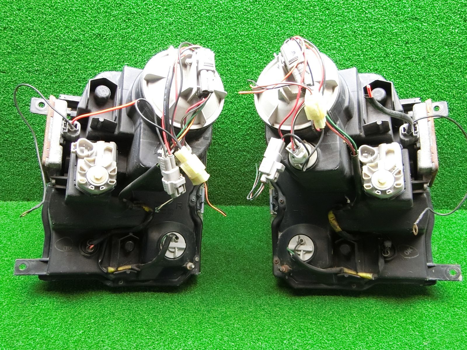 11117] コーティング済 スズキ ワゴンR MH21S ヘッドライト 左右セット