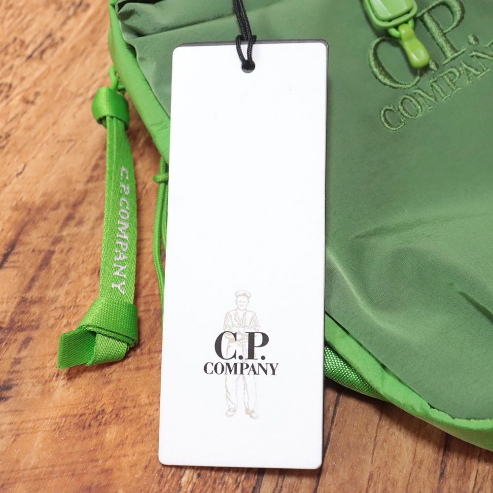 CPcompany あおば着用 クロスボディショルダーバッグ グリーン