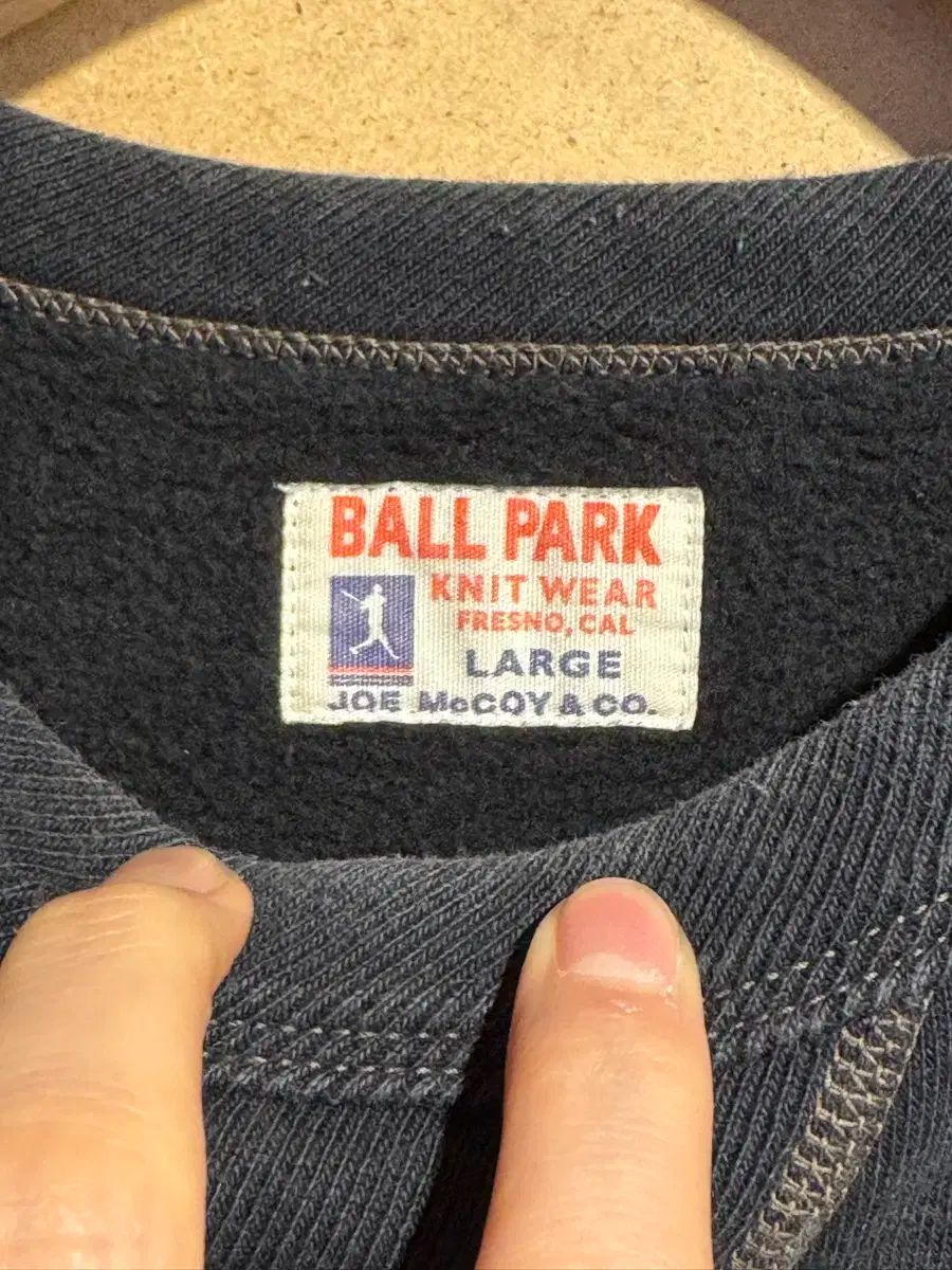 日本未入荷 The REAL McCOY'S(ザ・リアルマッコイズ) BALL PARK CREWNECK トップス