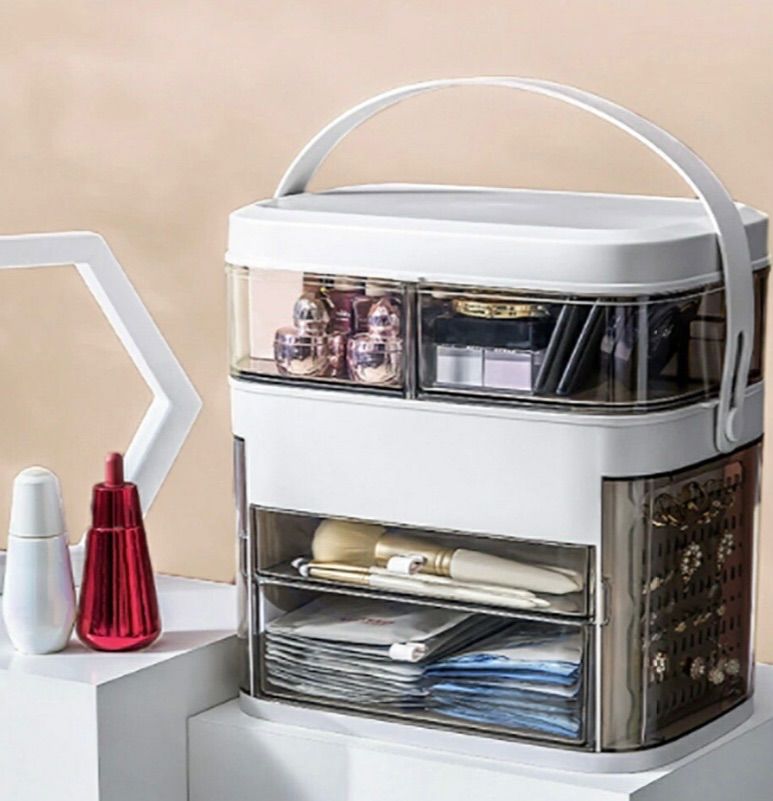メイクボックス LED 大容量 ドレッサー コスメボックス 可愛い メイクボックス LED 大容量 ドレッサー コスメボックス 可愛い 送料