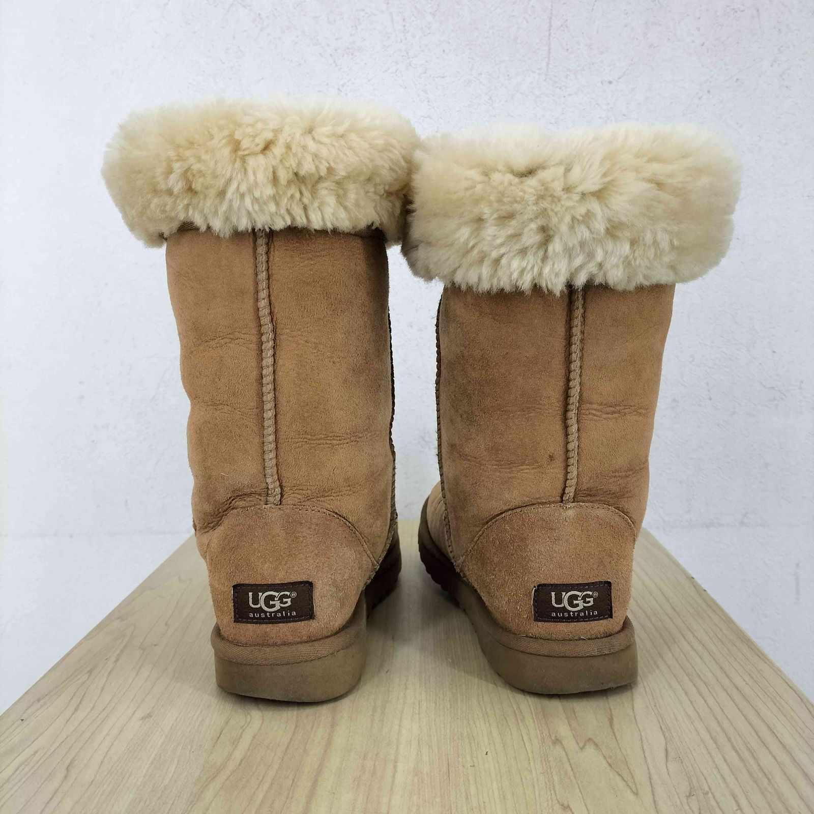 上品なスタイル アグ メルカリ - JPN：24 レディース ロングムートンブーツ UGG 靴
