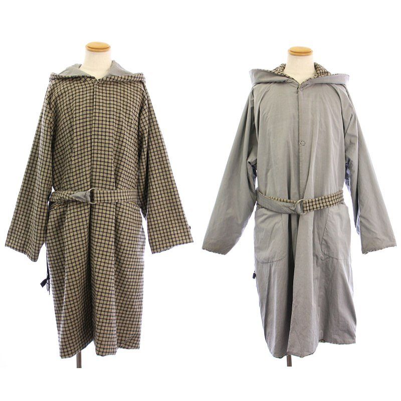 完売品 SUNSEA Network Check Coat 完売品 SUNSEA Network Check Coat