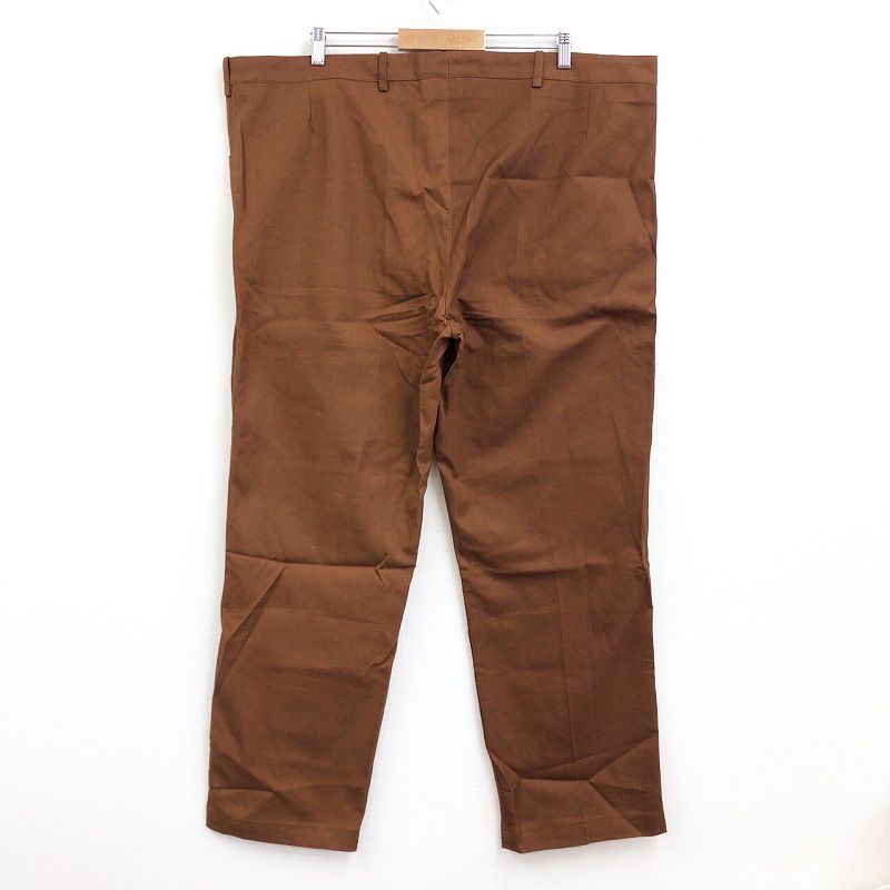 【Deadstock】Italian Prisoner Work Pants イタリア軍 プリズナー ワークパンツ 無地 サイズ：60/3 (W48) ビッグサイズ 大きいサイズ ブラウン【UR】