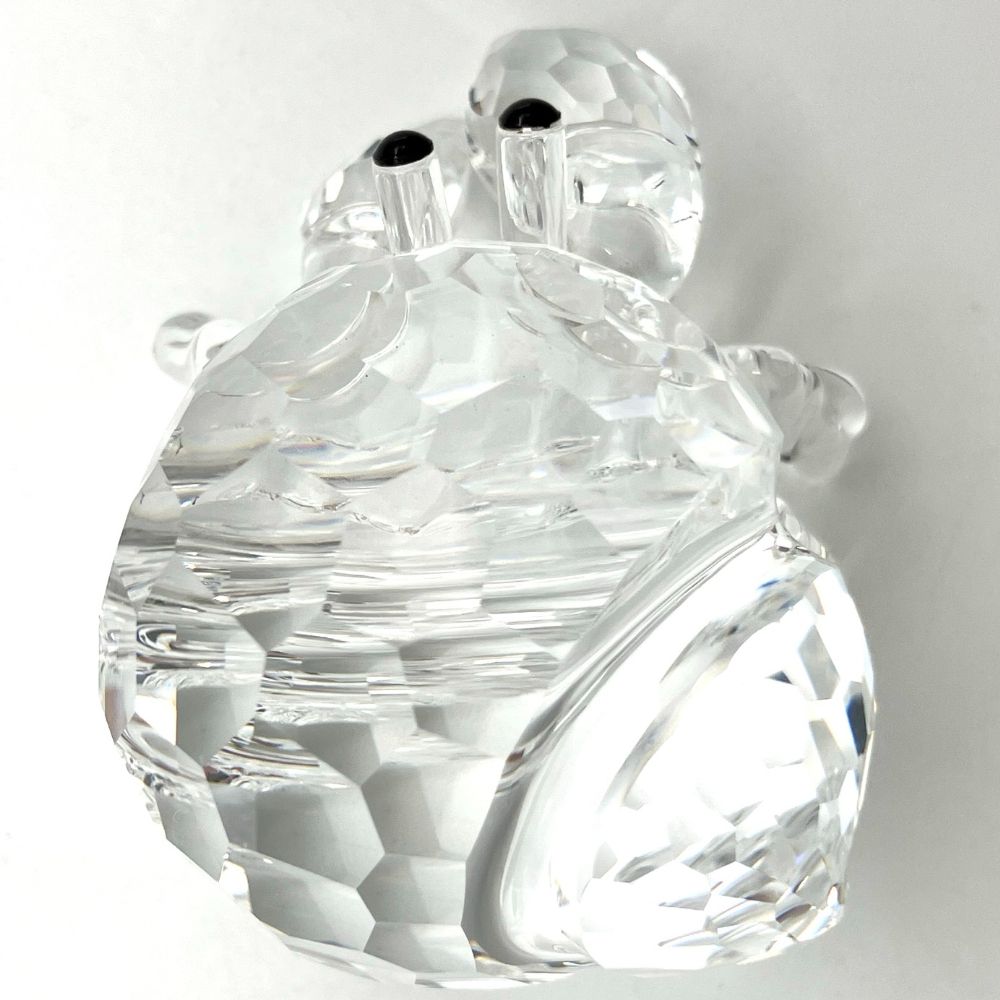 スワロフスキー SWAROVSKI ヤドカリ 2010年廃盤品 オブジェ 置物