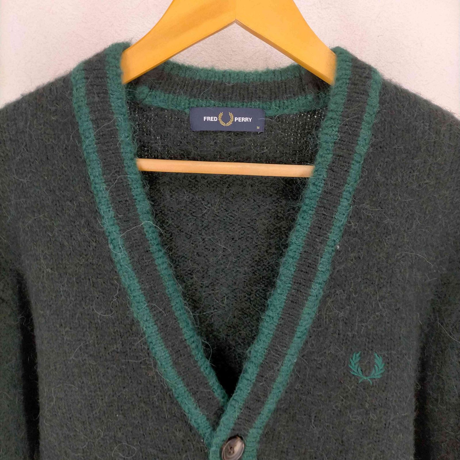 フレッドペリー FRED PERRY 22AW Alpaca Blend Cardigan メンズ