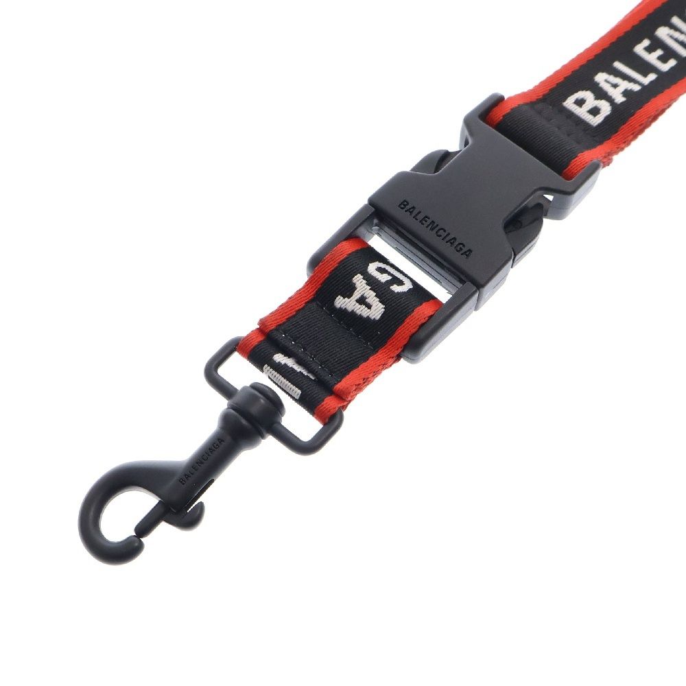 BALENCIAGA PHONE HOLDER ロゴネックストラップ BALENCIAGA (バレンシアガ) PHONE HOLDER ロゴネックストラップ
