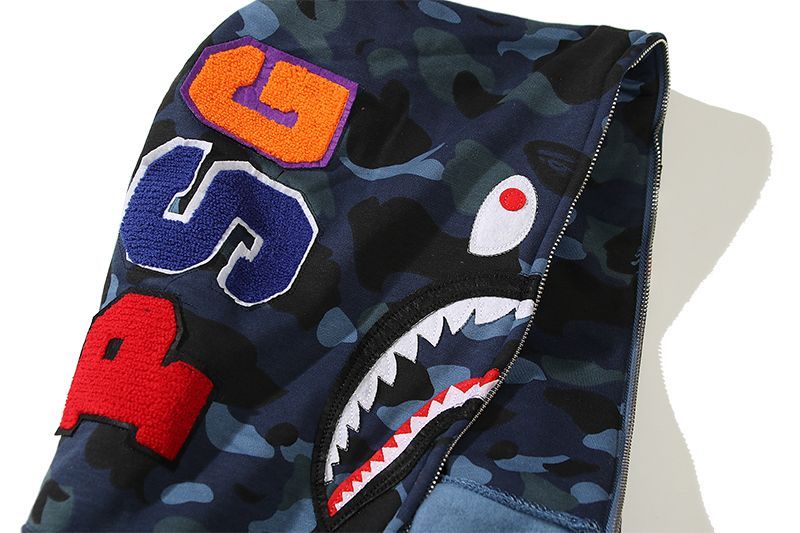 最安値挑戦】A BATHING APE PSG アベイシングエイプ シャーク パーカー パリ・サンジェルマン 秋冬用 男女兼用 - メルカリ