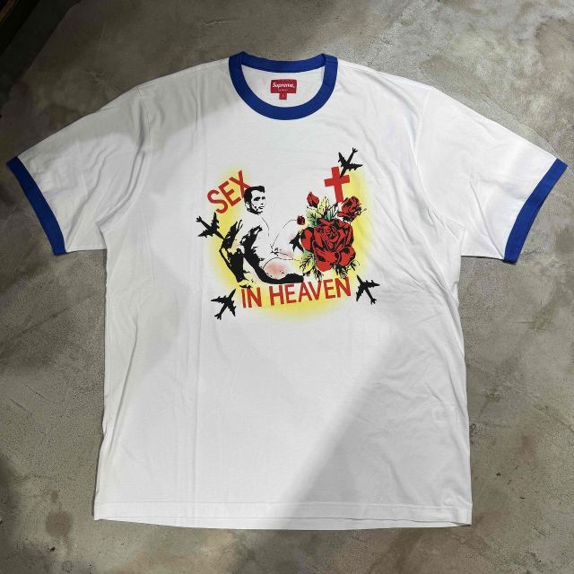 Supreme 23ss Sex In Heaven Ringer Tee SIZE-L シュプリーム セックス 