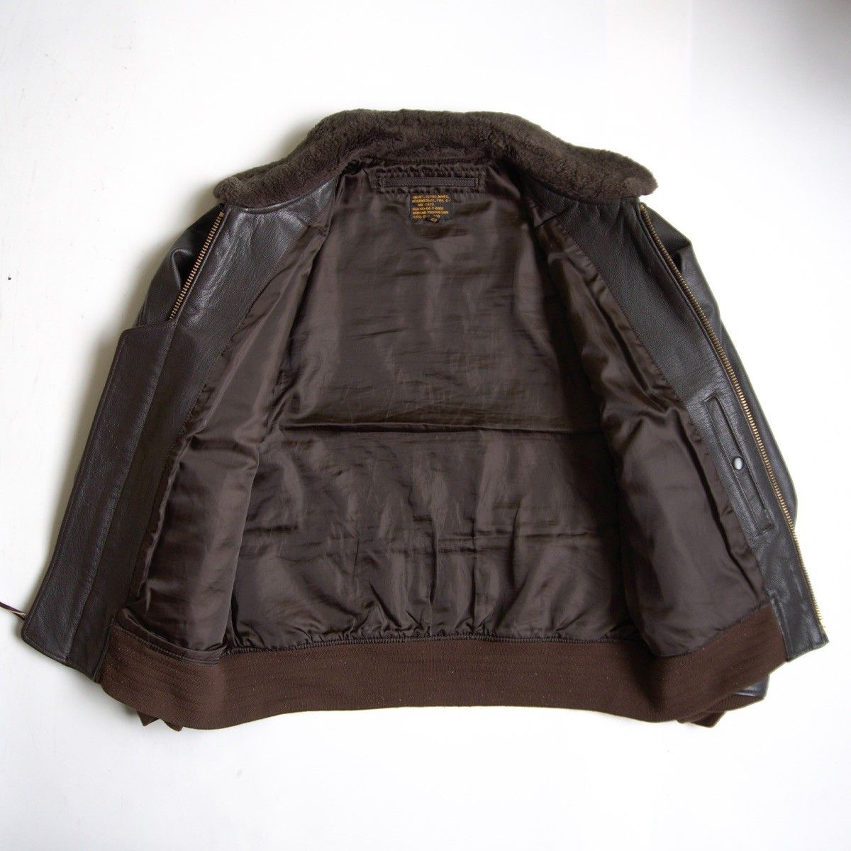 美品/ビッグサイズ】MORGAN PRODUCTION【G-1 レザー フライト