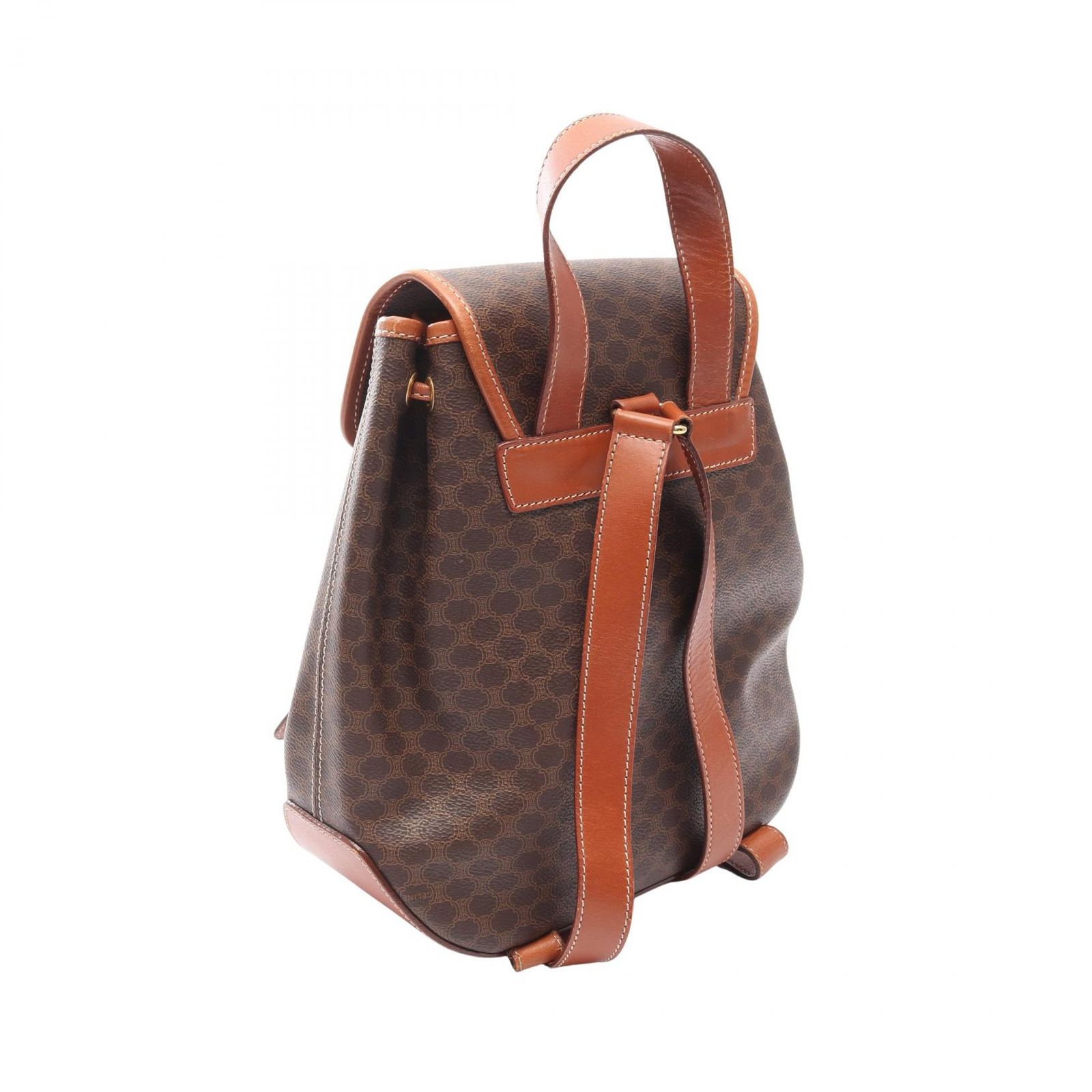 極 美品 セリーヌ マカダム ブラゾン 柄 レザー リュック バックパック 茶 楽天市場】セリーヌ マカダム リュックの通販 極 美品 セリーヌ