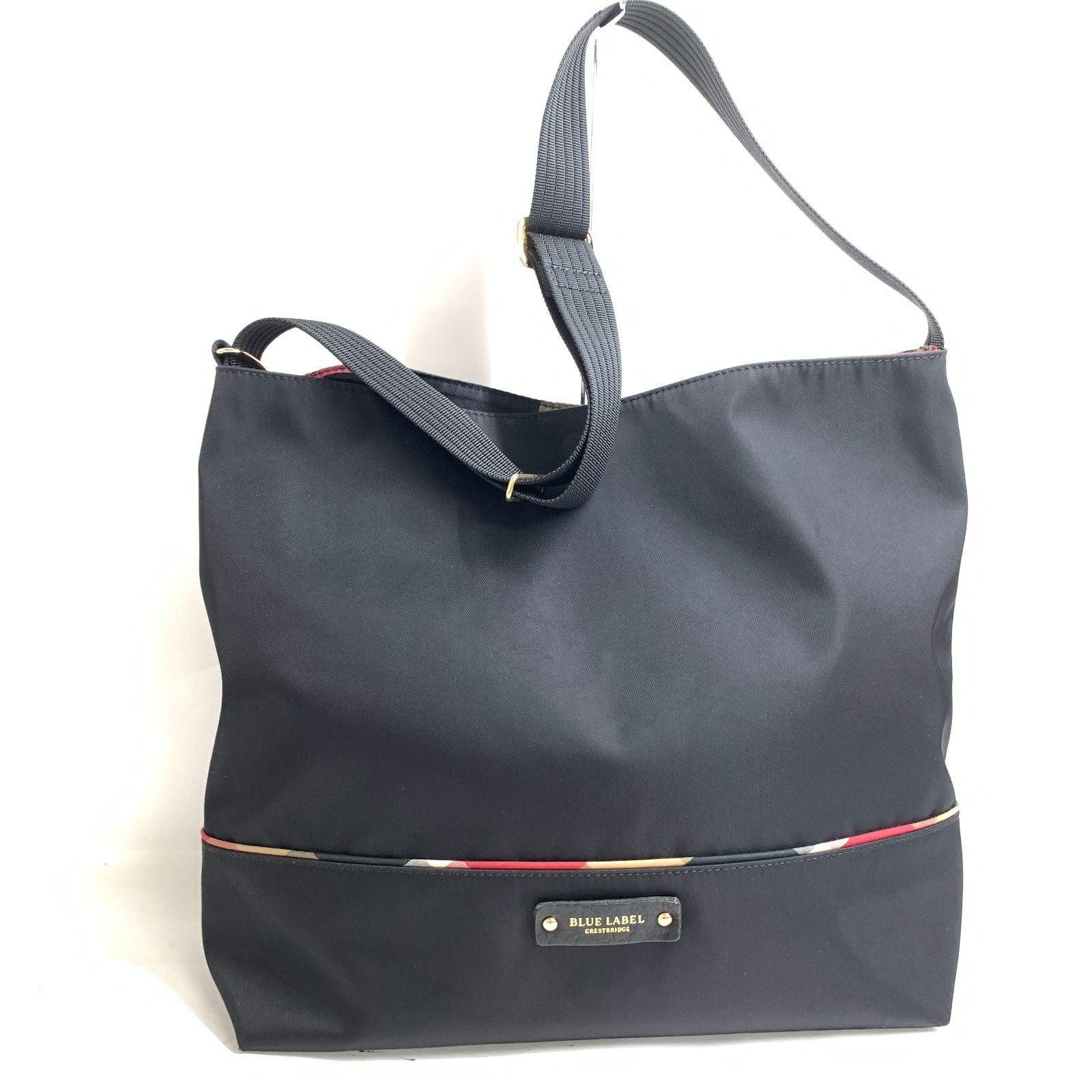 f001 C5 美品 ブルーレーベル クレストブリッジ ショルダーバッグ 斜め  