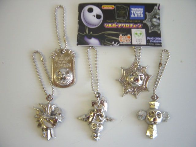 ♯Hya04REナイトメアークリスマスシルバーアクセチェーン全5種