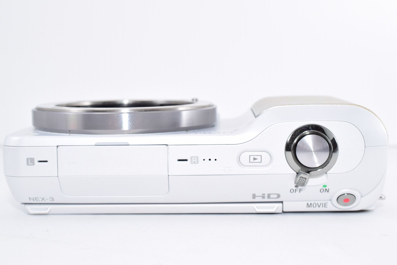 実用品 SONY α NEX-3 ホワイト ボディ ミラーレス一眼 - メルカリ
