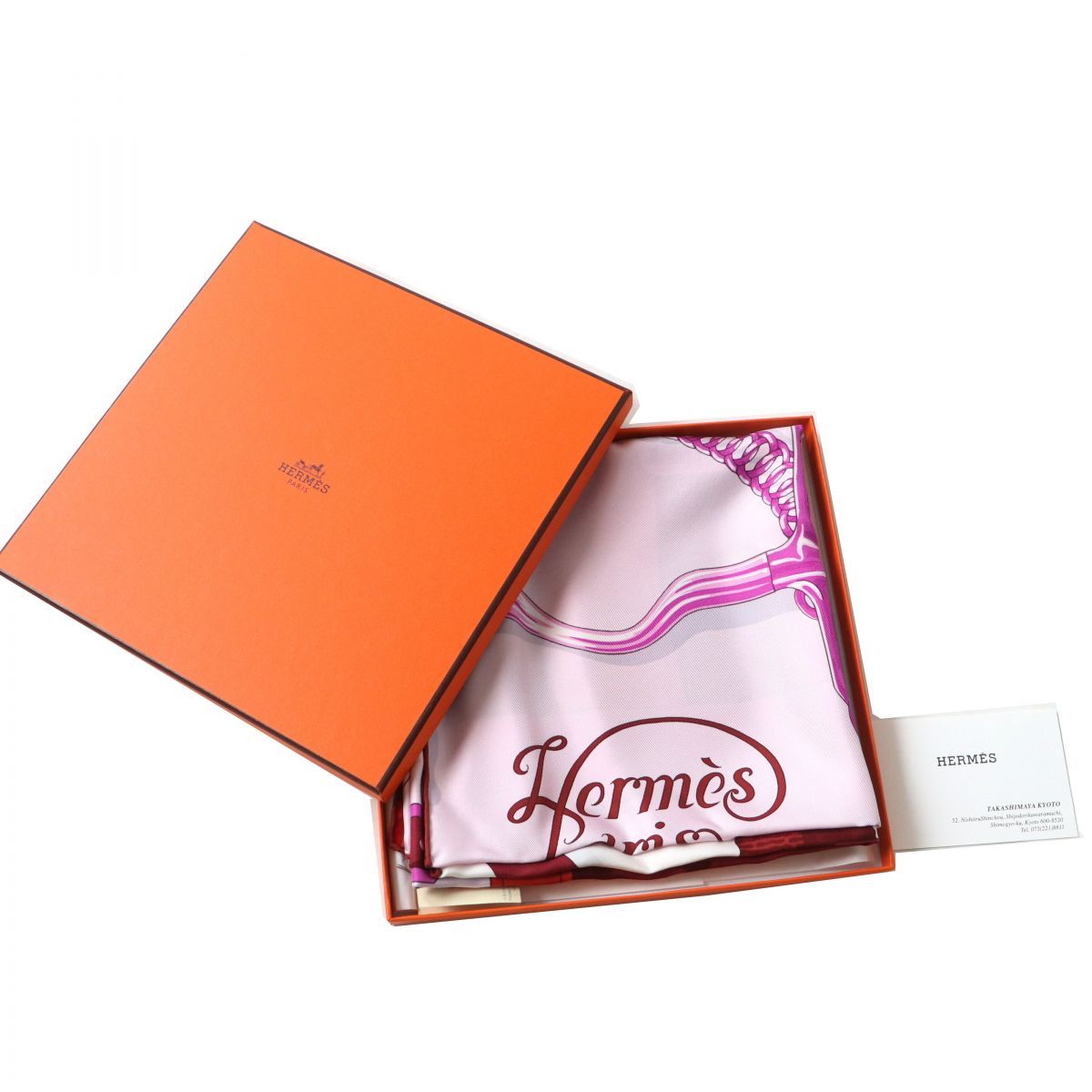 未使用◎正規品 仏製 HERMES エルメス H0032565 レディース カレ90