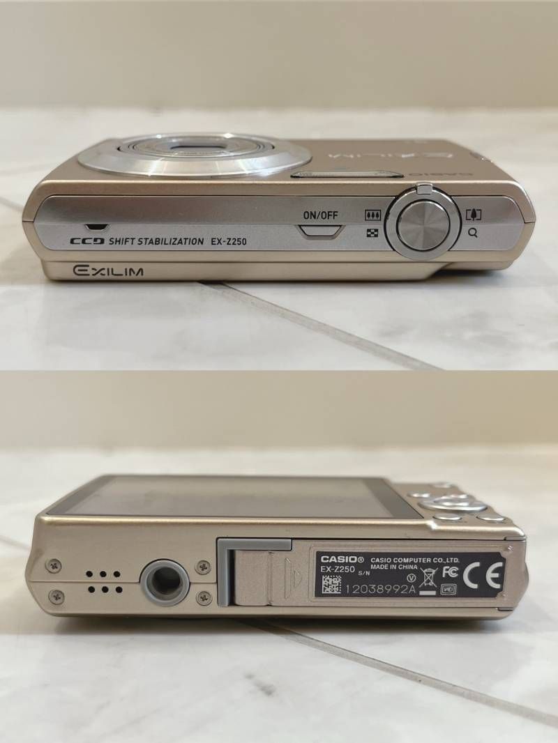 CASIO EXILIM EX-Z250 デジタルカメラ 動作確認済み デジカメ 【公式通販】