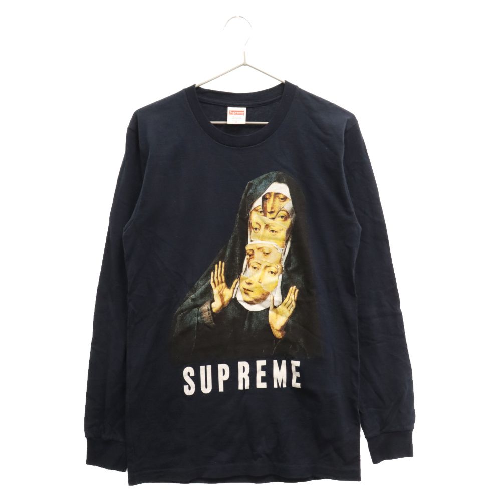 495センチ肩幅SUPREME シュプリーム 17SS Nun L/S Tee プリント 長袖