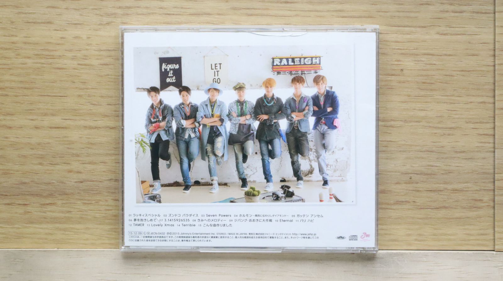 中古CD★ジャニーズWEST/ジャニーズWEST■ ラッキィィィィィィィ7  ■+++++++F00846/【盤 /邦楽】F00846