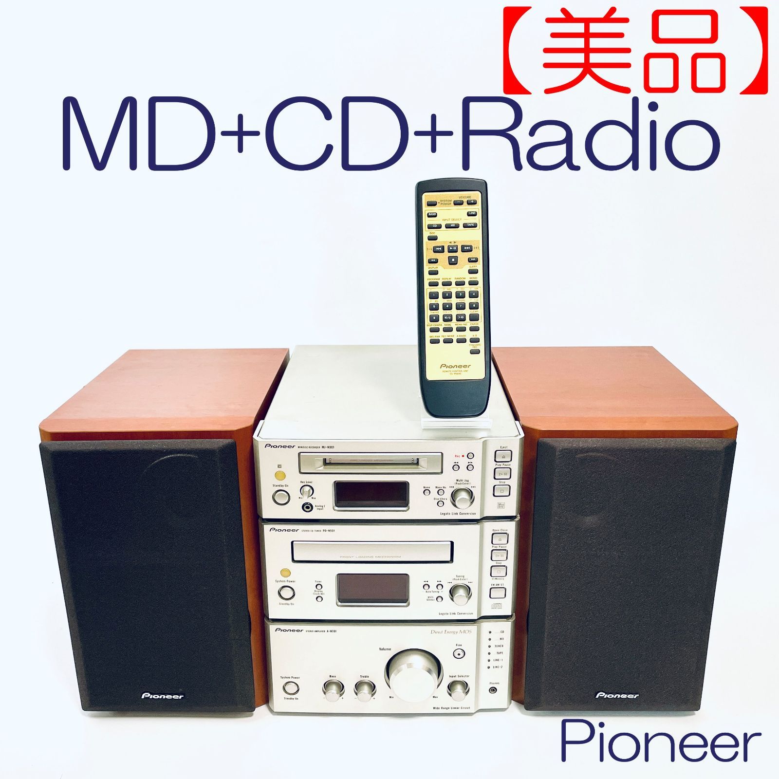 美品】ミニコンポ Pioneer X-NT9MD - メルカリ