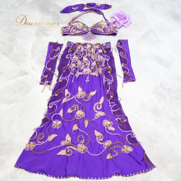 上下セット パープル系