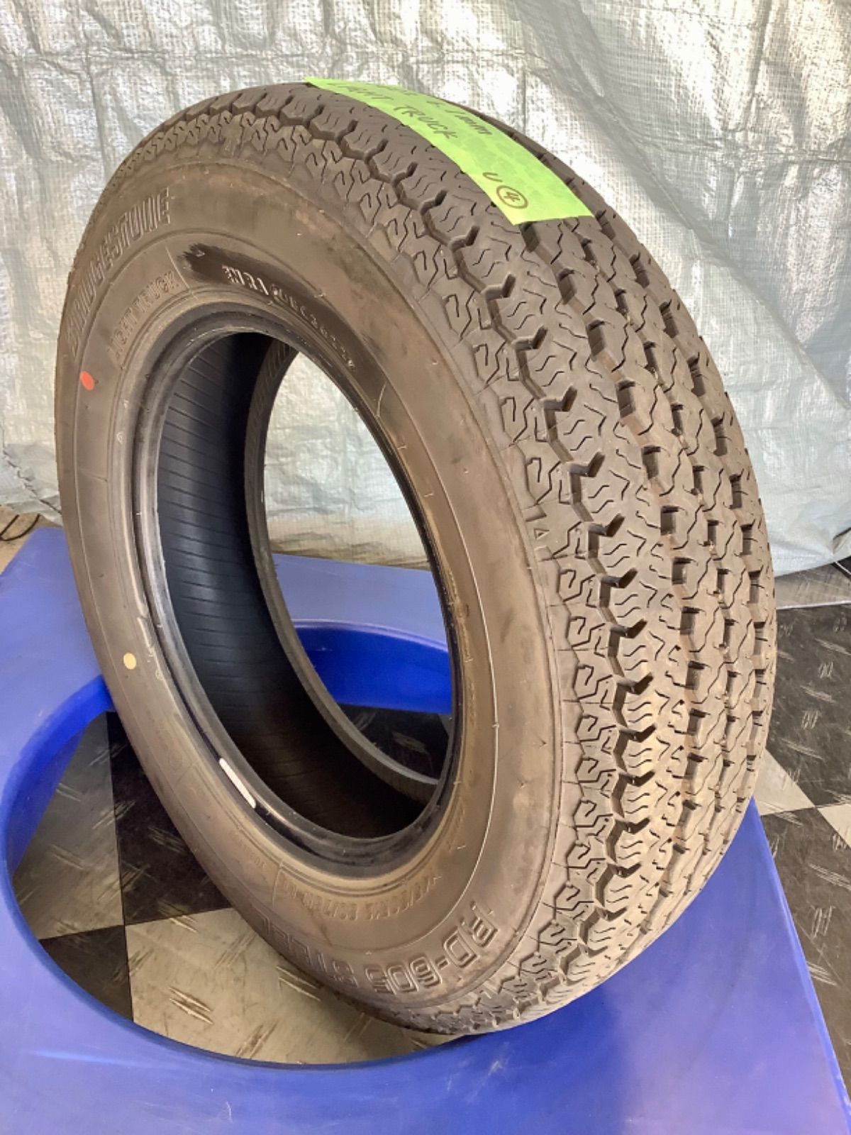 軽トラ　ブリヂストン RD605 145/80R12 80/78 LT 4本 送料込み］145/80R12 80/78N BRIDGESTONE RD-605 STEEL LIGHT TRUCK LT
