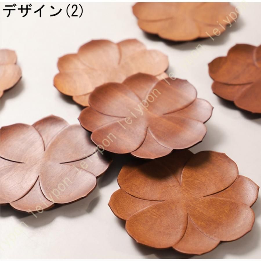 ハンドメイドナチュラルコースター 表裏両用0220